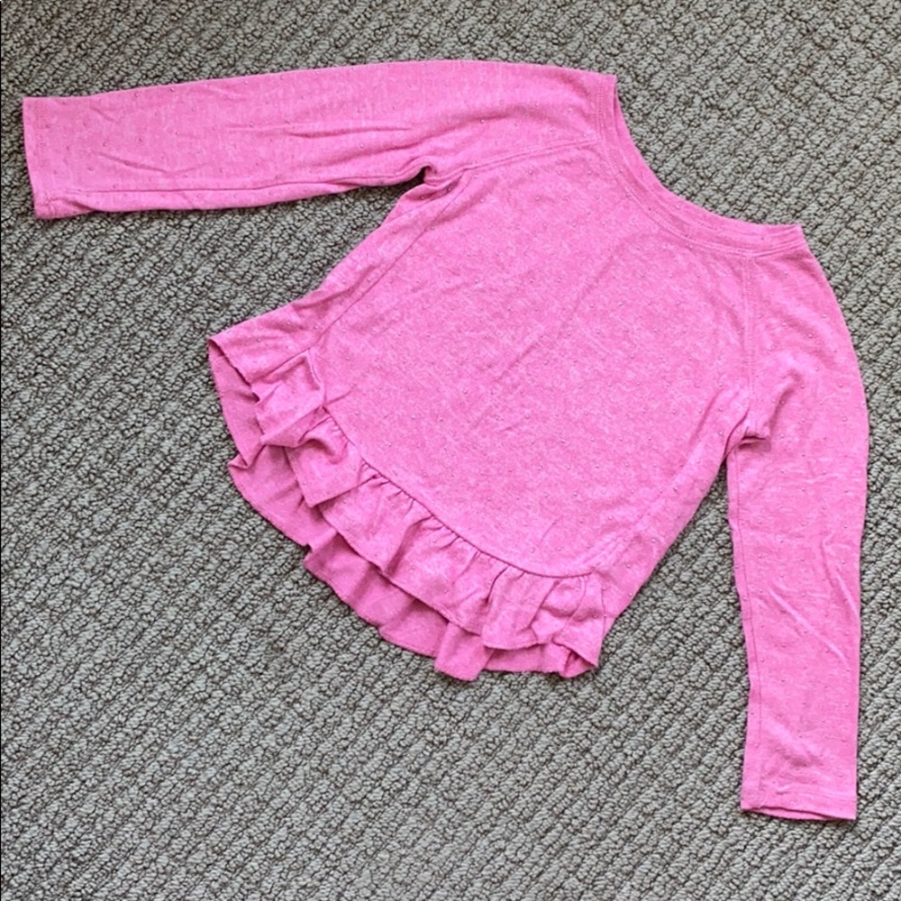 Baby Gap Pink Ruffle Sweater